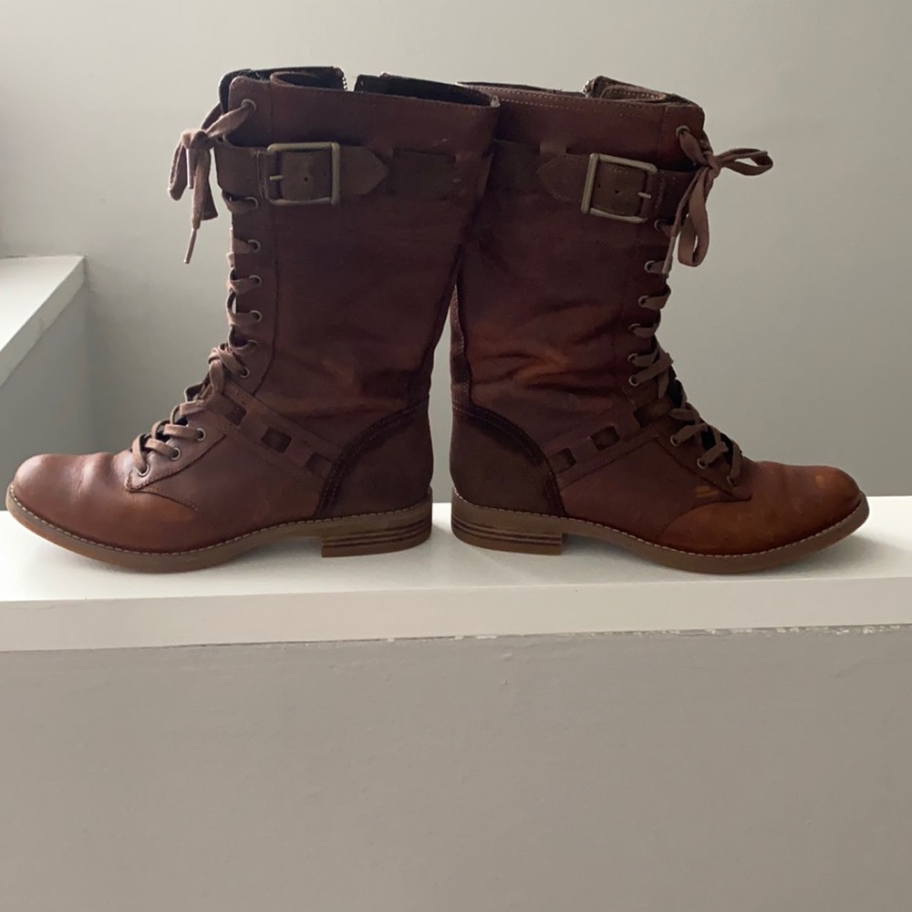 Leather Timberland Boots